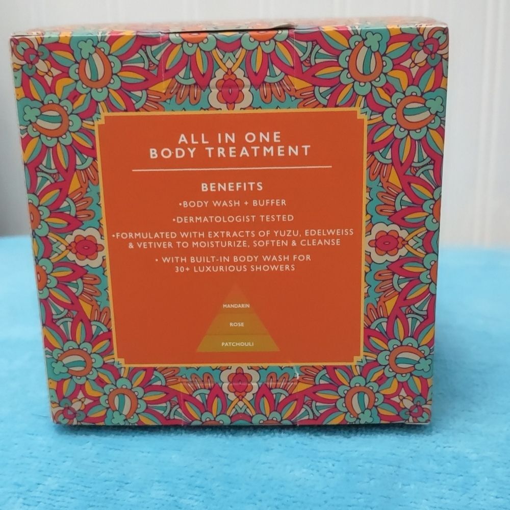 NEW SPONGELLÉ® Boxed Duo 30+ Body Wash-Infused Buffers Mandarin Crush - Picture 2 of 4